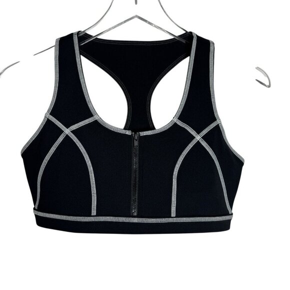 Spiritual Gangster Size Small Vera Zip-Front Dream Tech Eco Jersey Sports Bra - Picture 3 of 6